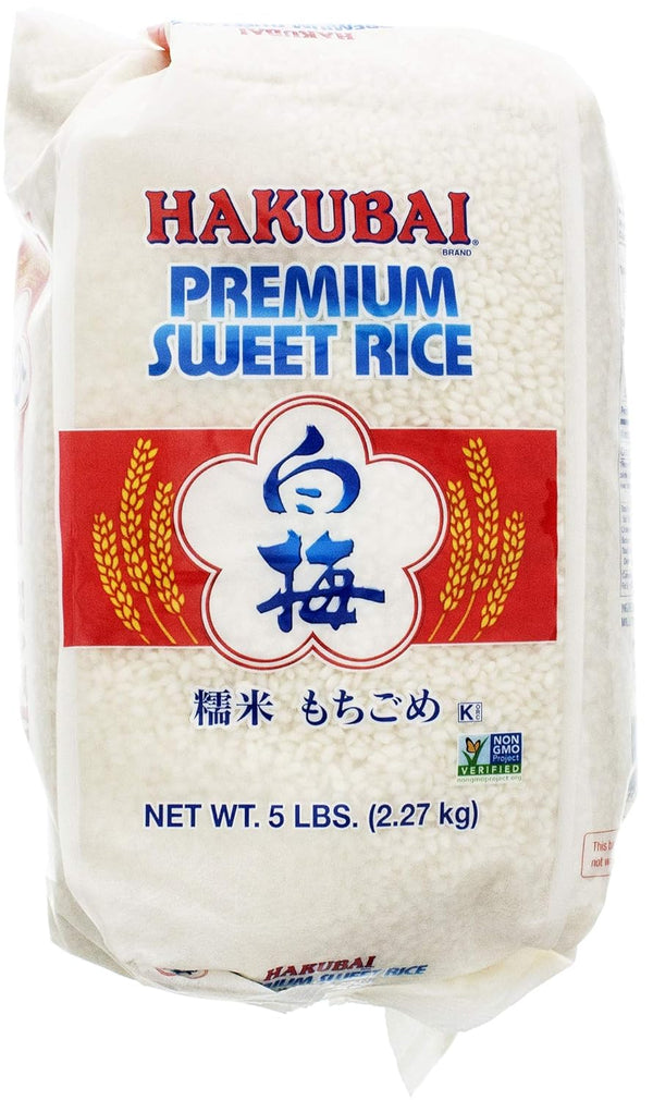 Hakubai Sweet Rice, 5-Pound Pack of 2