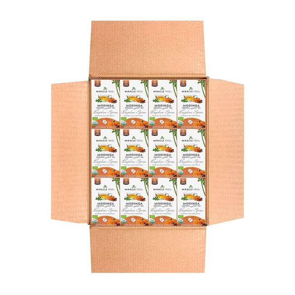 Miracle Tree - 12 Count of Organic Moringa Superfood Tea, 25 Individually