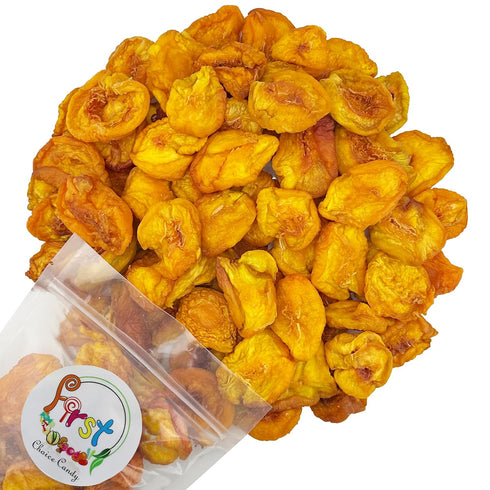 Dried Peaches 2 Pound 32 oz Bulk Bag, Dried Fruit Peaches