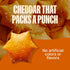 (6 4.26 Oz MadeGood Cheddar Star Puffed Crackers Bags - Each) Gluten Free and Organic, Healthy Snacks