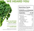 100% 2.43 oz eHerbal Freeze Dried Kale Powder Powder Superfood Non-GMO, Nutrient-Rich Greens for Smoothies, Juices