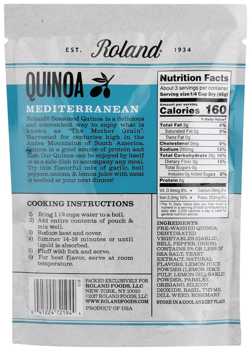 5.46 oz Roland Mediterranean Quinoa