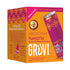 50 8.4 Oz Pack 4 Gruvi Sangria Red Sparkling Spanish Non-Alcoholic Wine, Calories, Gluten Free, Fl Per Can