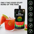 2-Serving 6 Pack SOL SQUEEZE Watermelon Cocktail Mix - Organic, Vegan, and Portable Pouch with Real Fruit Blend