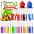 Natural Food Coloring - 10 Plant-Based Liquid Food Coloring Set, Artificial Dye