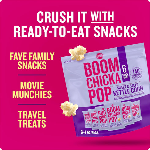 6 Count, 1 Boomchickapop, Kettle Corn Sweet Salty Ounce