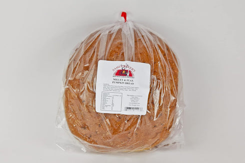 key west shrimp co Sami's Millet and Flax Pumpkin Bread 4 Pack.