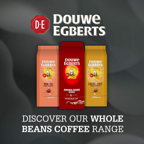 Douwe Egberts 2 Packs 17.6oz/500g Aroma Rood Whole Beans Coffee x