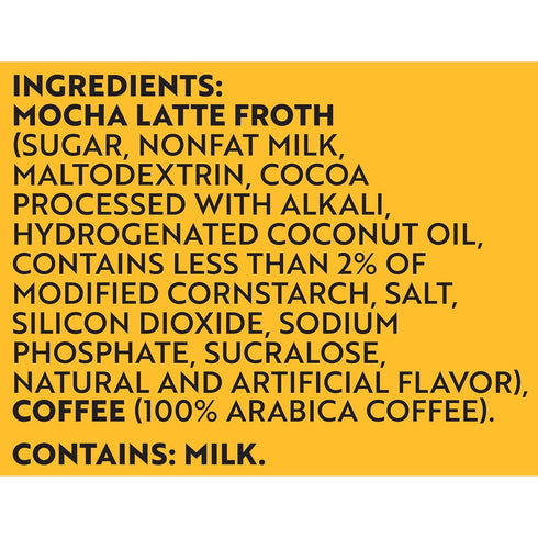 2-Step Packets, 6 Count, 5.6oz (Pack 3) Gevalia, K-Cup & Froth Box of (Mocha Latte).