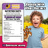 Pack 15, Snakkidz Organic Chewy Granola Bars for Kids, Allergen-Free, Nut-Free, Gluten-Free, Low Sugar Snack Bars Made