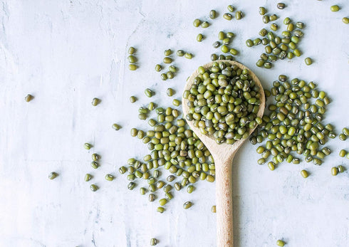3 Food to Live Organic Mung Beans, Pounds Non-GMO, Whole Dried Beans, Green Gram, Sproutable, Kosher, Sirtfood. Good