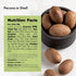 Packed (2 LBS) NUTS U.S. - Pecans In shell | Whole, Raw and Unsalted | No Added Flavor or Color | Fresh Buttery Taste