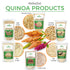 8 oz Pack HerbaZest Quinoa Pop Organic Wholesome & Convenient Vegan, Gluten Free & USDA Certified New Bigger Easy
