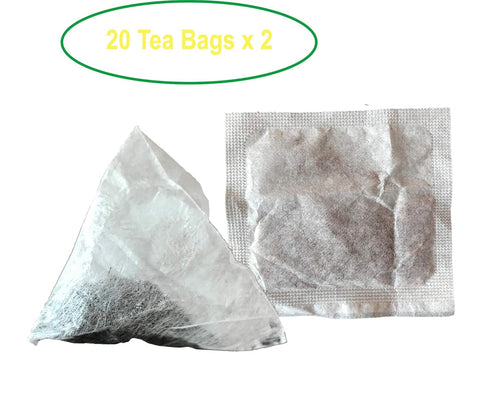Huckleberry Haven 40 Count Huckleberry and Blackberry Flavor Ceylon Black Tea Wild Berry Tea Bags