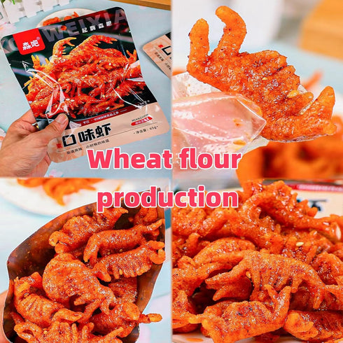 QIXINLIZYY 5 Packs 62g/2.19oz Pack (Packs 5, Latiao Spicy Strips, Spicy Sweet Gluten Latiao, Chinese Spicy Casual Snack