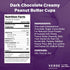 (3 Pack) 70% 2g 160 Verse Chocolate Peanut Butter Cups Dark Chocolate Keto Snacks w/ Fiber, Calories Creamy Peanut