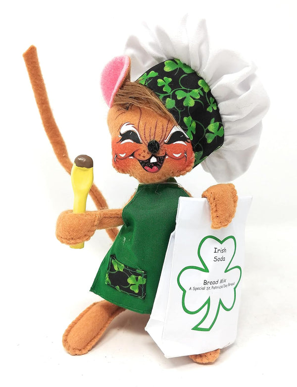 Generic Annalee - 6 in Irish Soda Bread Chef Girl Mouse, A Special