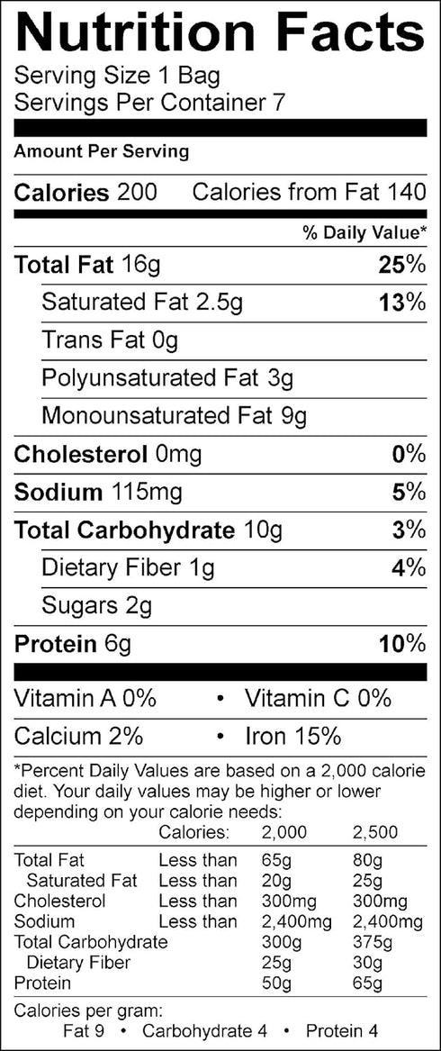 1.25 Emerald Nuts, Cashew Halves and Pieces, Ounce Single-Serve Tube