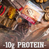9 Cattleman's Cut Steak Strips Beef Jerky, Texas Style Flank Steak, Premium Marinated Steak High Protein Meat Snacks
