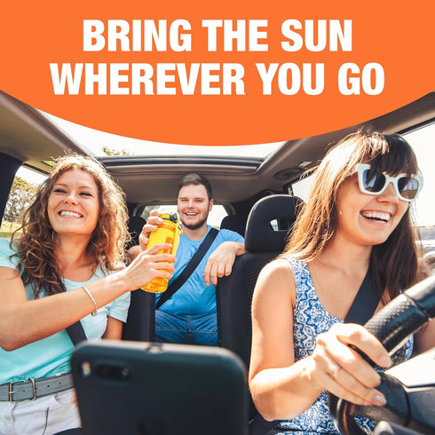 12 6 Packets 72 Sunkist Soda Orange Singles To Go Drink Mix, Boxes with Each - Total Servings