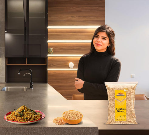 64oz (4lbs) 1.81kg Rani Urid/Urad Gota White (Matpe Beans Skinless) Indian Lentils Bulk ~ All Natural | Gluten Friendly
