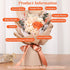 Jtoder Forever Flowers for Delivery, Preserved Flower Bouquets, Long Lasting Pink Roses, Gifts Bouquet for Mother Wife