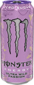16 (Pack 15) Monster Energy Ultra Wild Passion, Sugar Free Energy Drink, Ounce