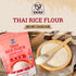 52USA 1 16 (Pack 1), 1 Thai Rice Flour Pound, Ounce of Rice Flour for Baking or Cooking, Product of THAILAND, All