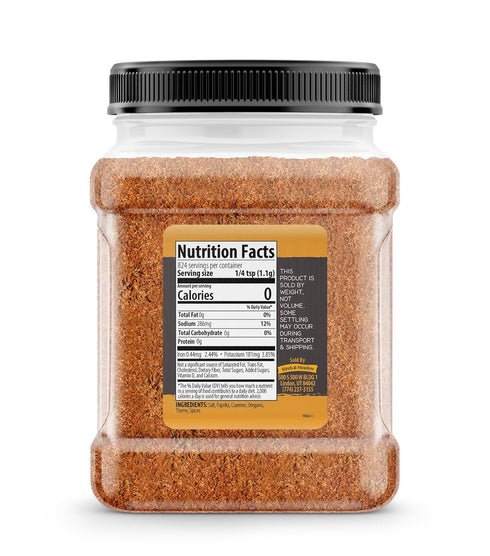 Birch & Meadow Cajun Seasoning, 2 lb, Bulk Size, Delicious Spice Blend
