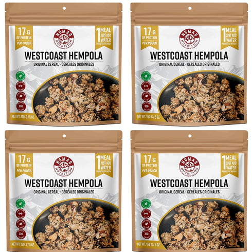 Nomad Nutrition Westcoast Hempola - Original Cereal | Granola Instant Freeze Dried