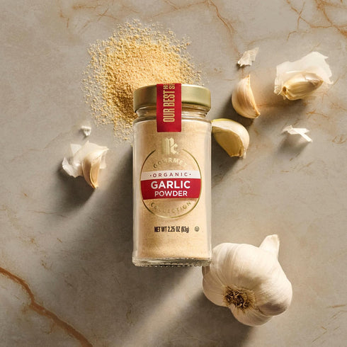 2.25 Oz McCormick Gourmet Organic Garlic Powder