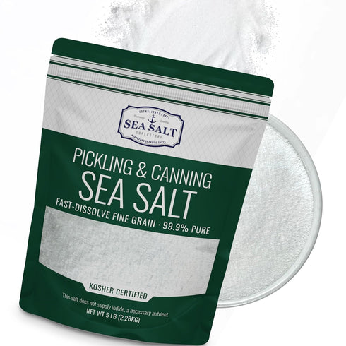 Pickling & Canning Pickling & Curing Salt for Natural Preserving, Fine Kosher