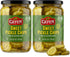 Gefen Sweet Pickle Chips, 24.3 oz (2 Pack) | Sweet & Tangy
