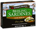 Crown Prince One Layer Brisling Sardines in Soy Bean Oil, 3.75-Ounce Cans