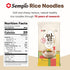 93% (28.2oz 800g, SEMPIO Rice Noodles Rice-Based, Gluten-Free, Pasta Alternative, Perfect for Clean Eating, Korean