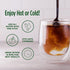Packets, 24 VitaCup Perfect Low Acid Instant Coffee Dark Roast Coffee, USDA Organic & Fair Trade, Third Party Tested