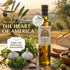 250ml Calizo Tuscan Herb Infused Olive Oil, Glass Bottle, Cold Pressed Extra Virgin EVOO with Real Basil, Oregano