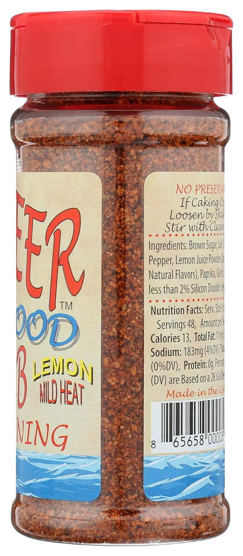 3 Beer 5 OZ Seafood Rub W/Lemon