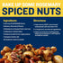 15.25 oz PLANTERS Select Cashews, Almonds & Pecans, Resealable Container - Salted Nuts - Kosher