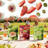 Green focus Packs 6 (1.1oz/30g+ 6.5oz/184g) Greenfocus Freeze Dried Mixed Fruit - Large Bags Each) - Crunchy