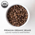 12 (Pack 2) Blue Bottle Whole Bean Organic Coffee, Balanced, Medium Roast, Ounce bag
