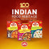 (Pack 6) MTR - Minute Meals: Flavorful Mixed Vegetable Curry - Authentic Indian Ready-to-Eat Meal with No Added