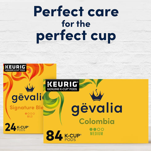 84 Gevalia Colombia K-Cup Coffee Pods, for a Keto and Low Carb Lifestyle, ct Box