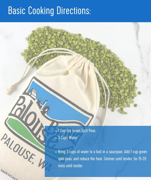 100% 1.36 100% Green Split Peas | Desiccant Free | KG | Non-GMO Project Verified | Non-Irradiated | Certified Kosher