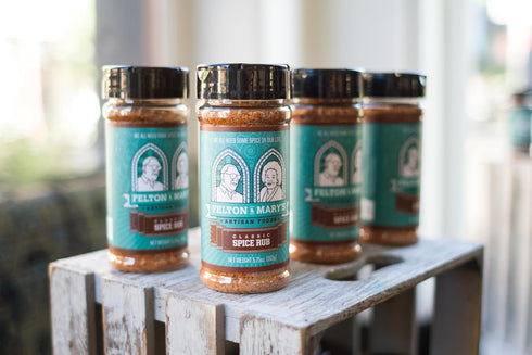 Felton & Mary's Classic Spice Rub, 5.75 oz - Amazing Seasoning for Chicken, Pork, Beef, Fish, Egg, and Vegetables