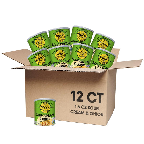 The Good Crisp Company Minis Sour Cream & Onion Gluten-Free Potato Chips,
