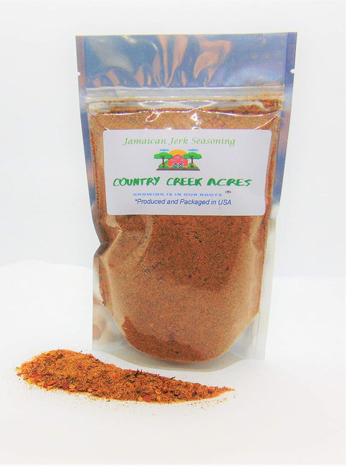 3 lbs stews!-Country Jamaican Jerk Seasoning-Sweet yet smokey notes, complex nutmeg, and spices from across the globe.