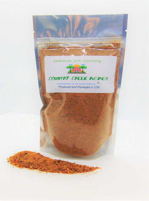 2 lbs stews!-Country Jamaican Jerk Seasoning-Sweet yet smokey notes, complex nutmeg, and spices from across the globe.
