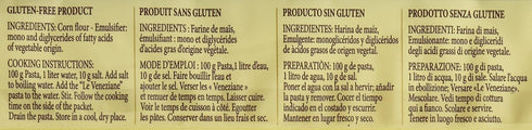 Le Veneziane Italian Gluten Free Corn Pasta, Spaghetti, 250g
