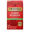 Twinings Decaffeinated English Breakfast Individually Wrapped Bags, 20 Count (Pack of 1),